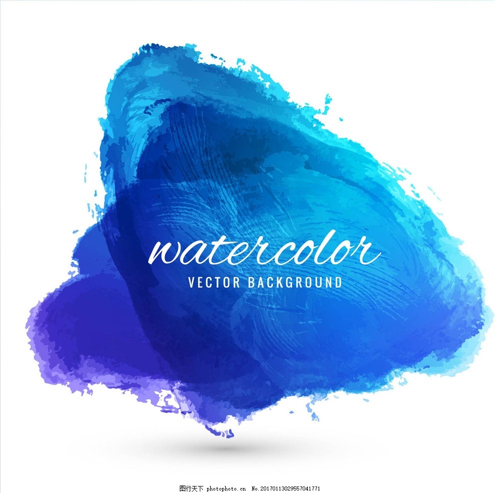 彩色墨迹,水粉墨迹 彩色墨迹背景 彩色水彩墨迹 墨汁-图行天下图库
