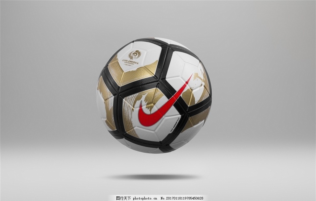 NIKE美洲杯比赛用球宣传广告,摄影 文化艺术 体