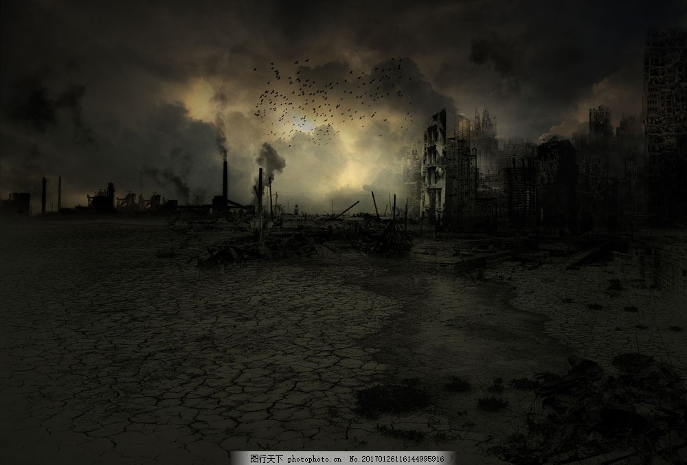 黑暗毁灭的城市图片