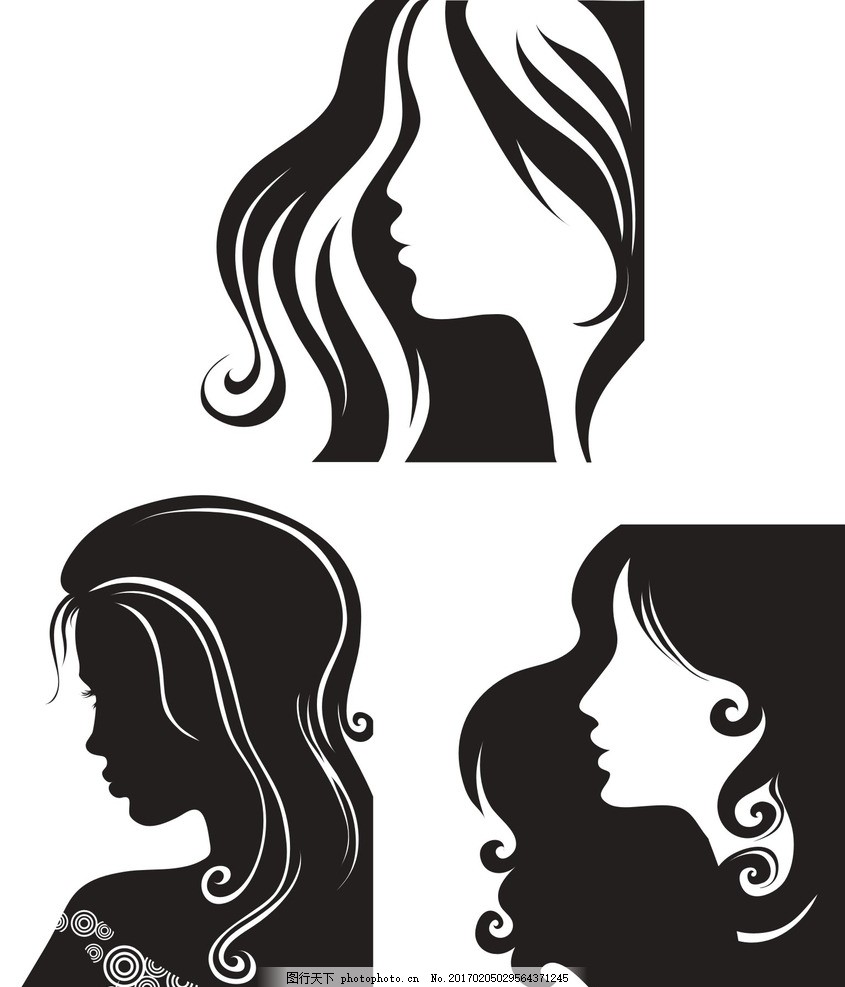 女人头像 手绘 彩绘 时尚 美女头像矢量 女人头像设计 抽象画 插画