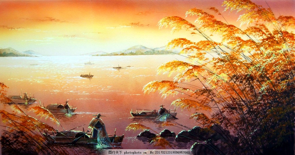 水粉 水粉画 风景水粉 水粉风景 风景画 艺术绘画 设计 文化艺术 绘画