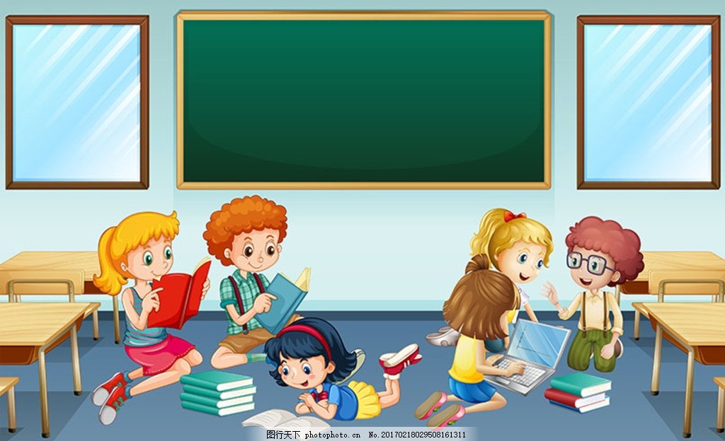 室看书的孩子 宝宝 宝贝 婴儿 幼儿园 小学生 中