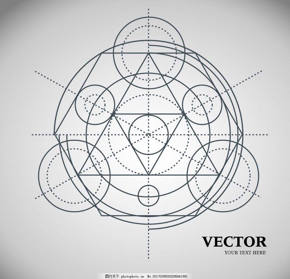 抽象几何分布图图片