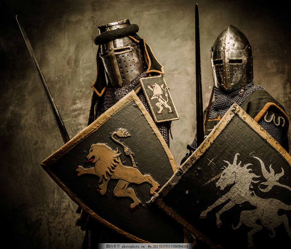 欧洲中世纪骑士图片