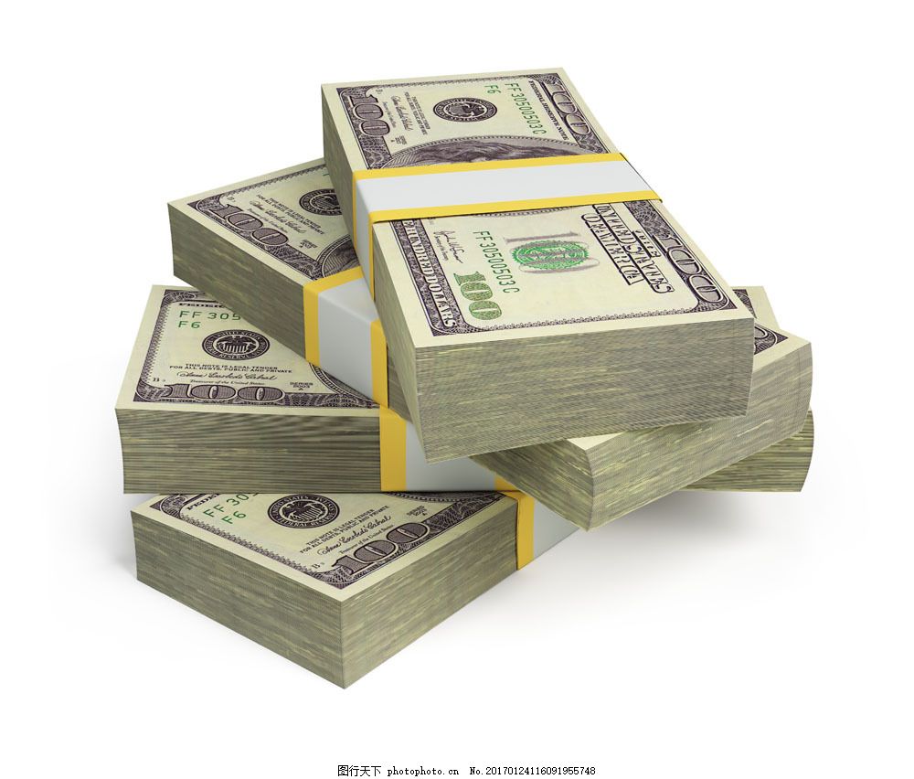 美金钞票图片_理财投资_金融科技-图行天下素材网