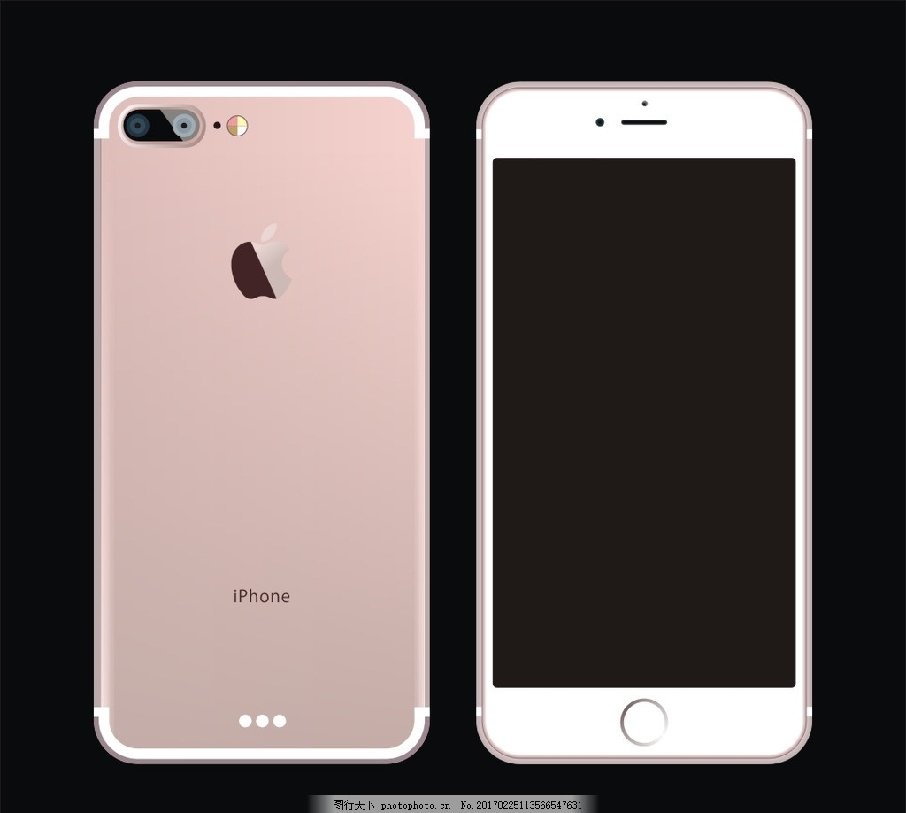 iphone6s玫瑰金图片素材免费下载 - 觅知网